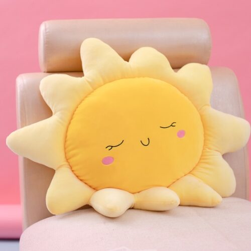 Plush Sun Pillow
